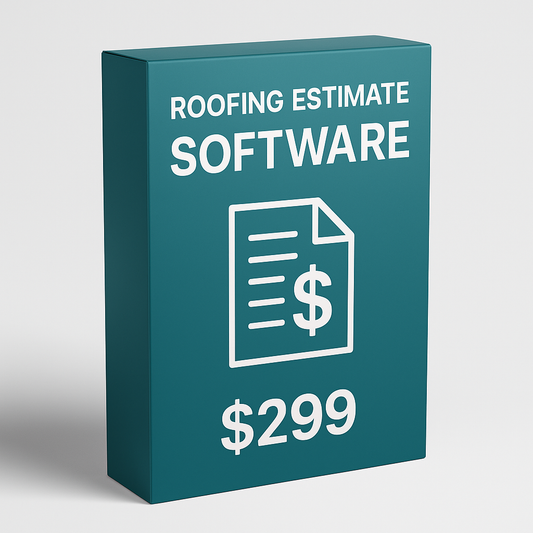 Roofing Estimate Software
